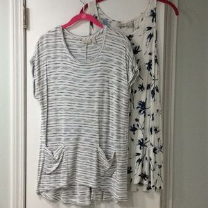 LOGO tunic and top set